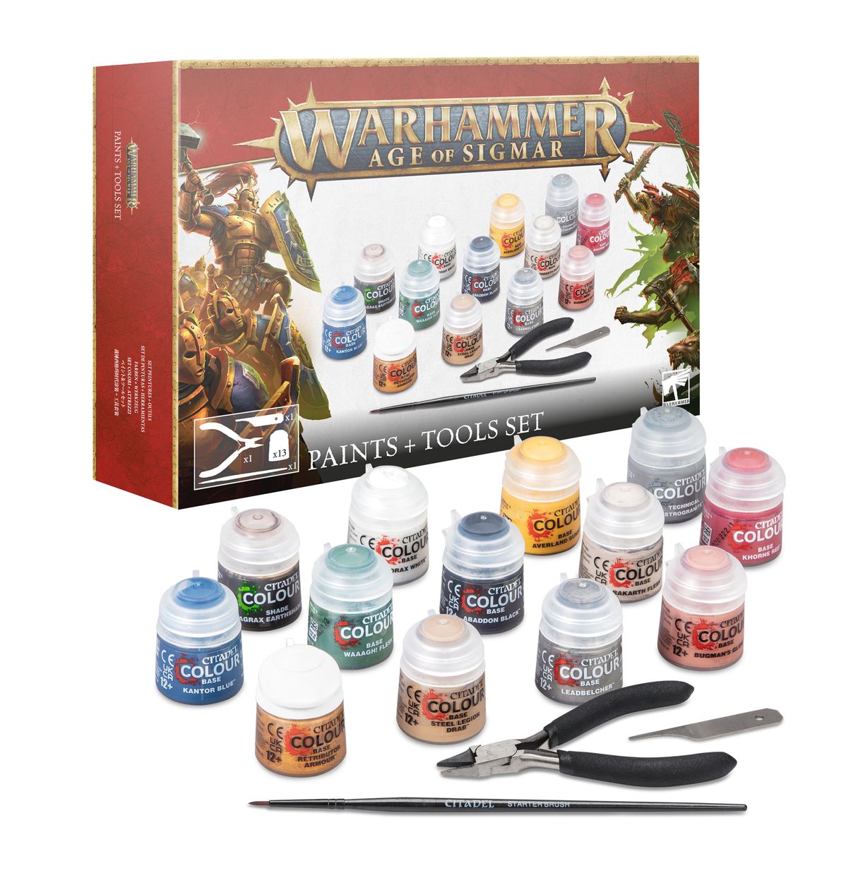 Age of Sigmar Paint+Tool Set