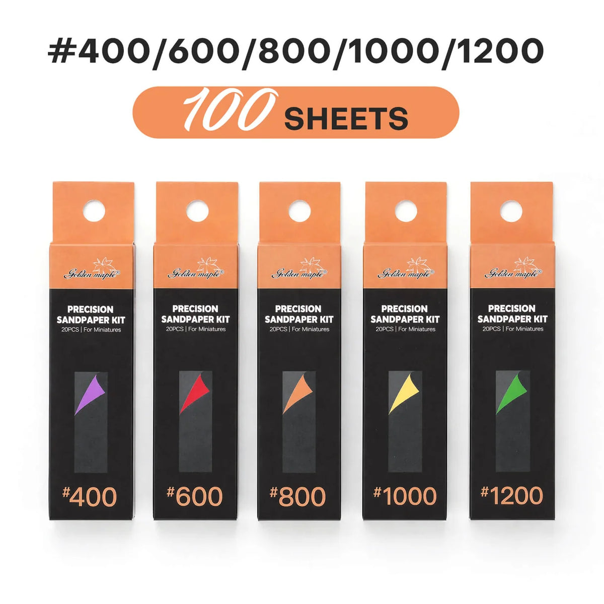 Self-Adhesive Sandpaper Set