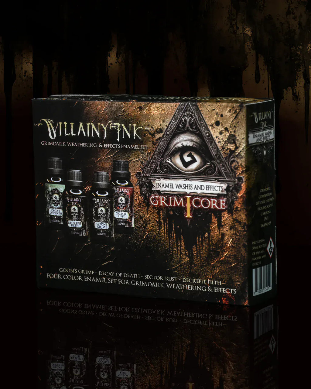 Villainy Inks Grim Core Set x4 colors