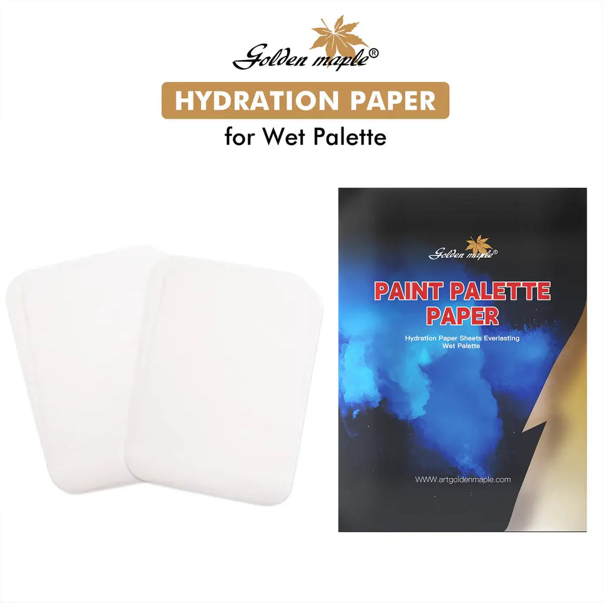 Hydration Paper Sheets for Wet Palette (50 pack)