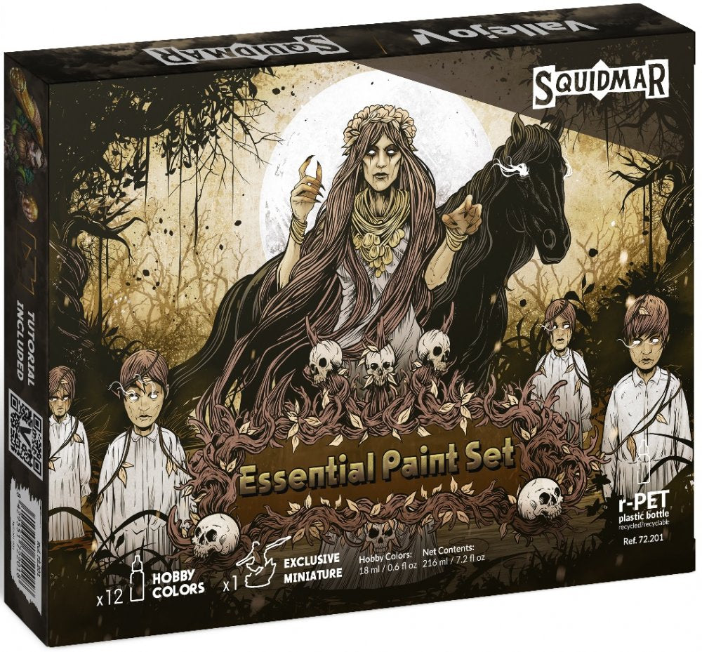 Vallejo Squidmar Miniatures Essentials Paint Set