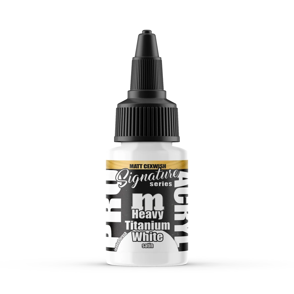 Matt Cexwish Heavy Titanium White