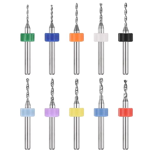 Drill Bit Set 1.1mm - 2mm