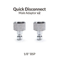 2 Pcs Airbrush Quick Male Adapter
