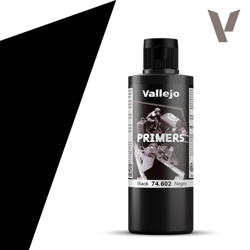 Vallejo Airbrush Primer- Black (200ml)