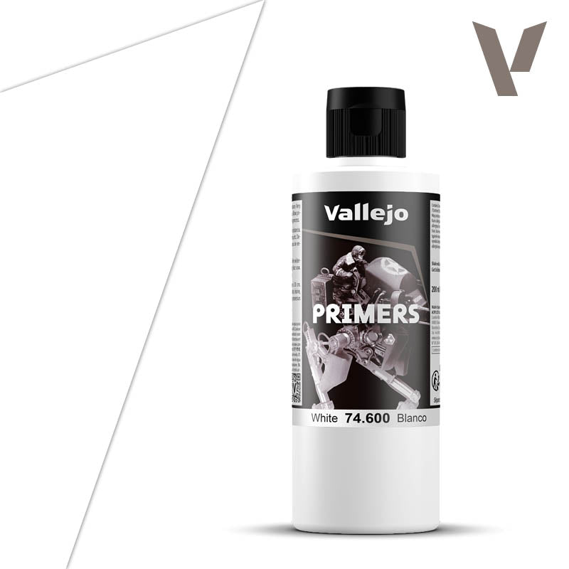 Vallejo Airbrush Primer- White (200ml)