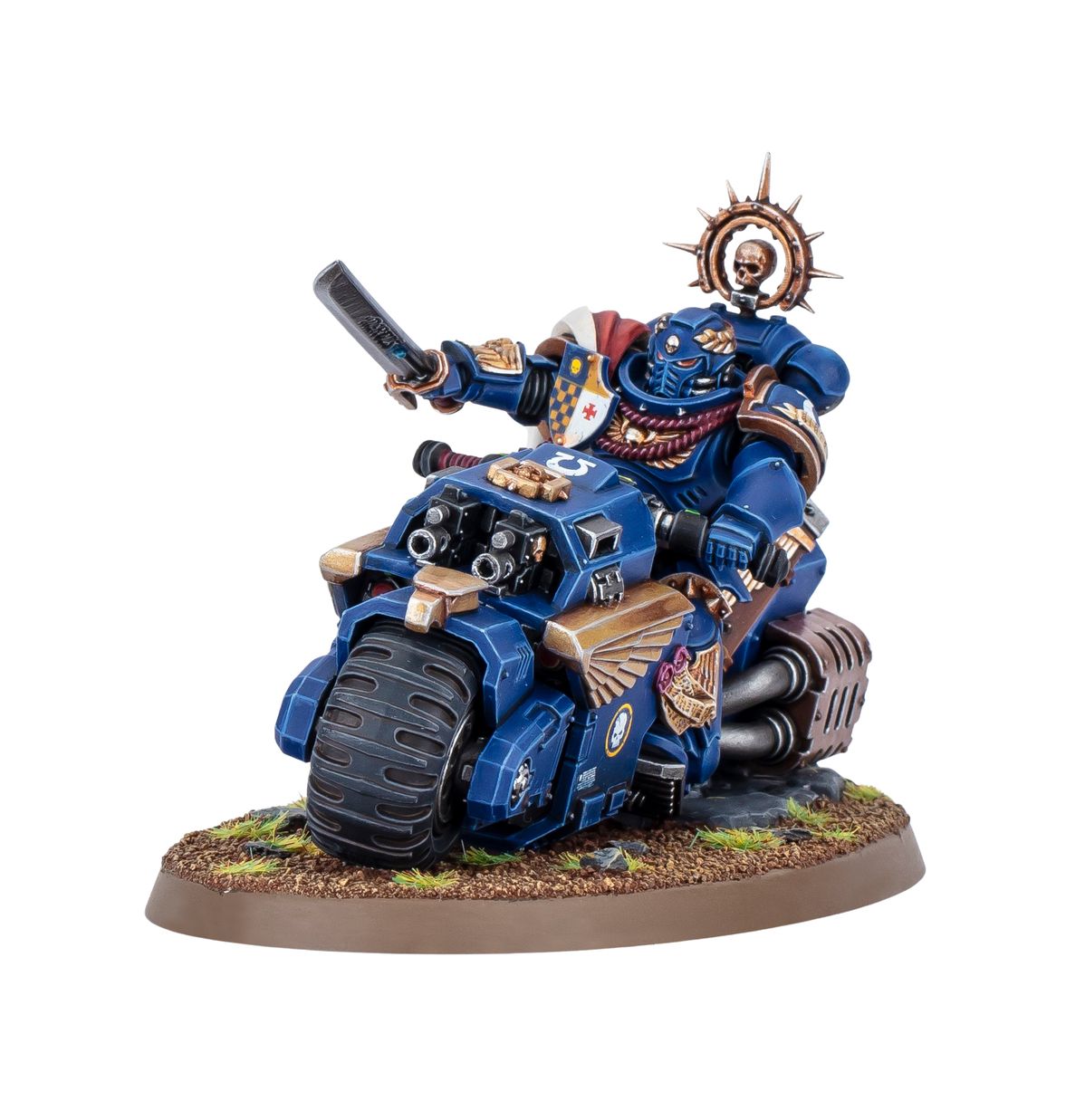 Captain on Bike