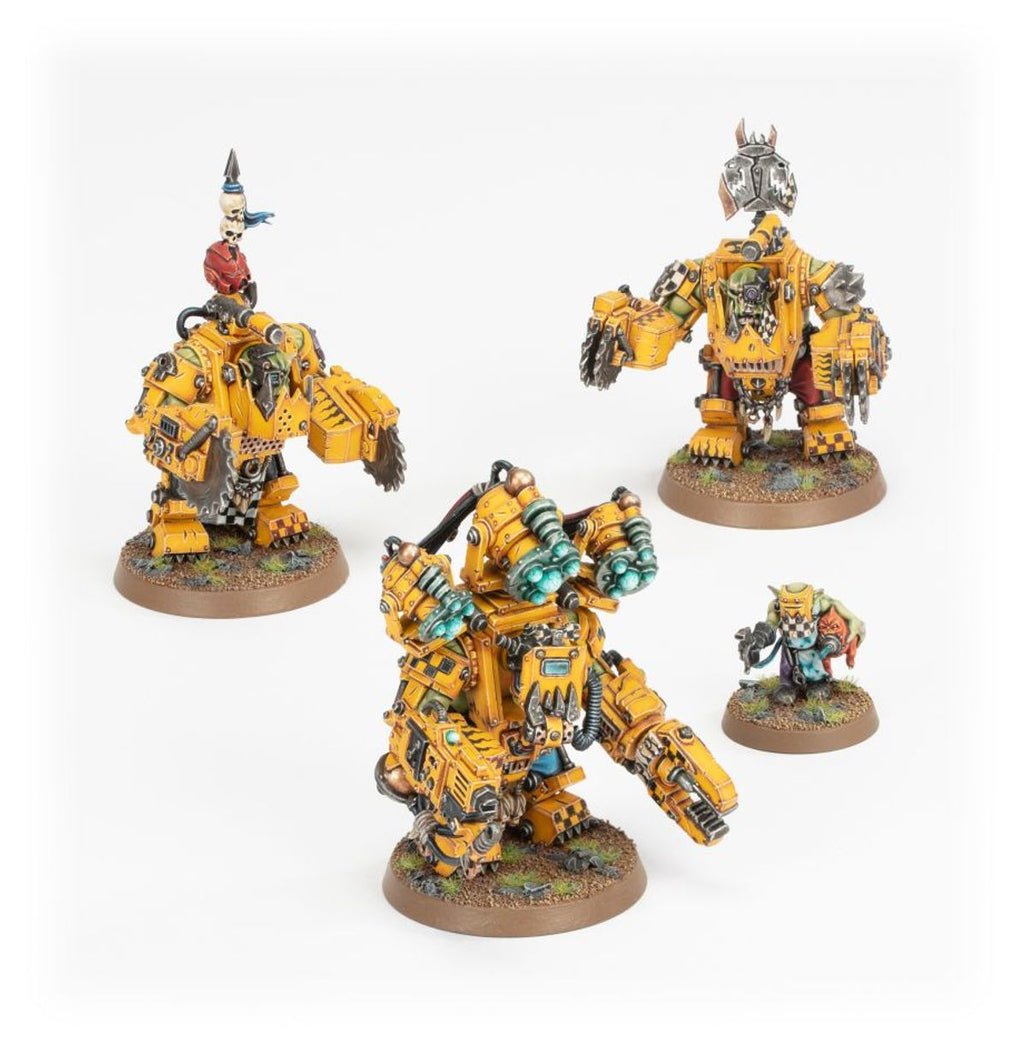 Meganobz/ Big Mek in Mega Armour
