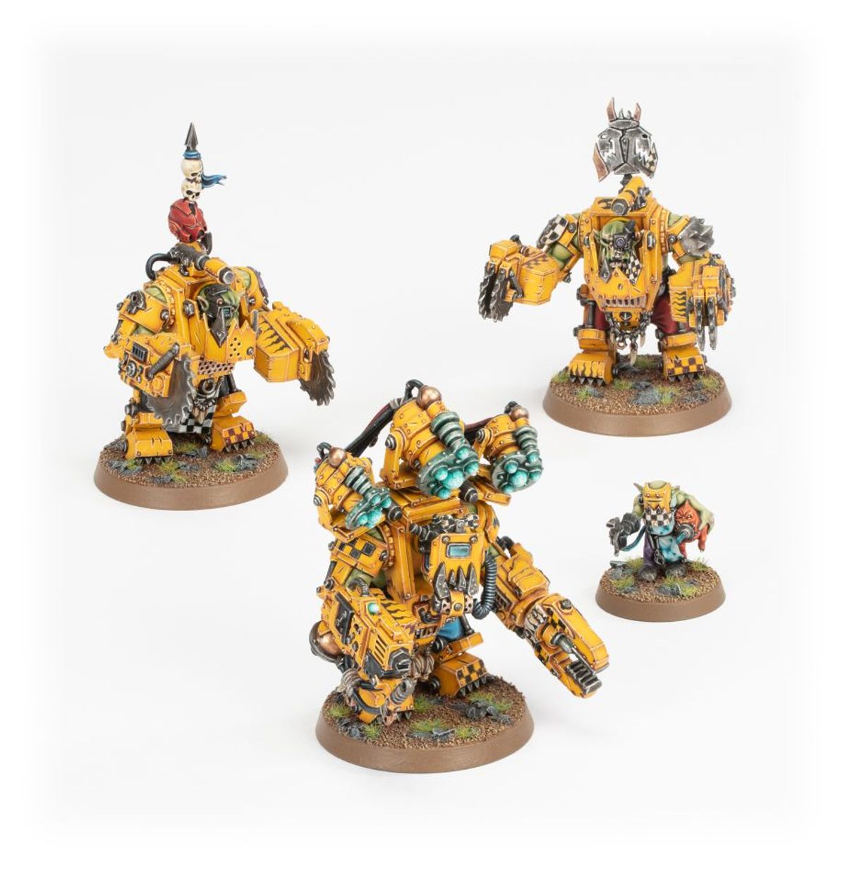 Meganobz/ Big Mek in Mega Armour
