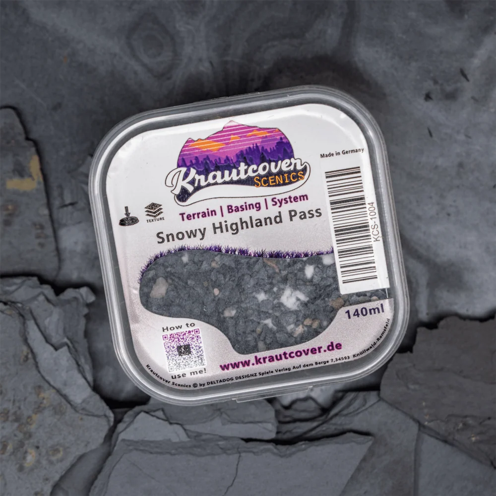 Snowy Highland Pass - Krautcover Basecovers