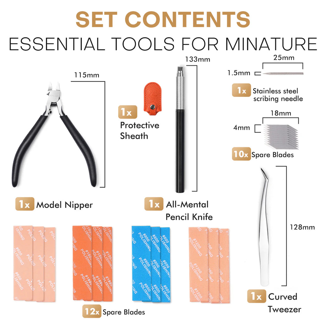Golden Maple Miniature Tool Kit