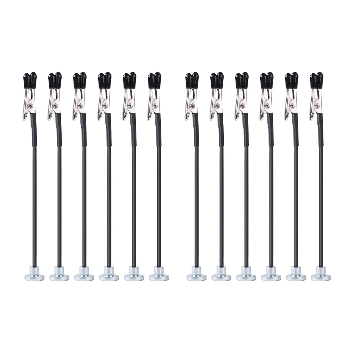 Magnetic Bendable Alligator Clip Sticks Set - 30 PCS