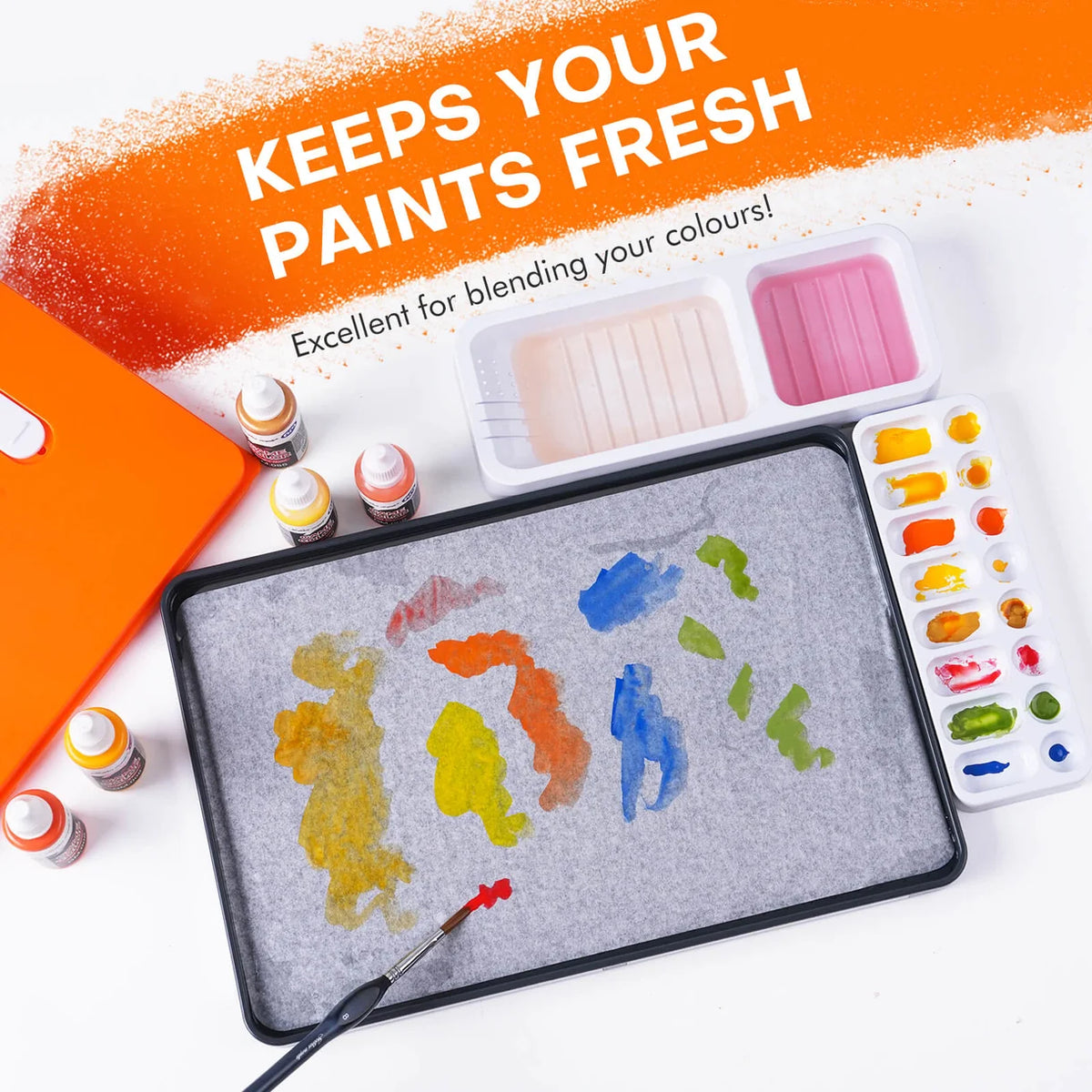 3-in-1 Extra-Large Wet Palette Kit Magnetic & Ventilated