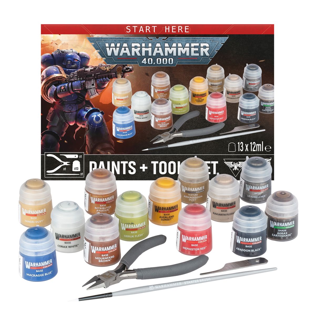 New Warhammer 40K Paint and Tool Set