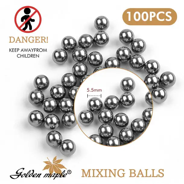 Stainless Steel Mixing Balls for Paint Bottles