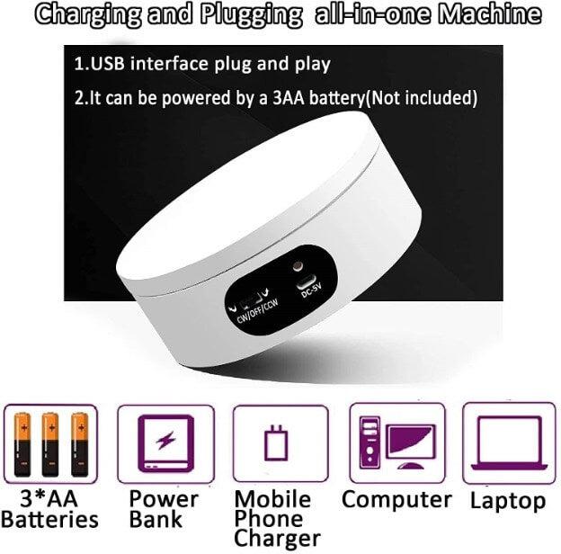 EVORETRO 360 Degrees Automatic Rotating Display