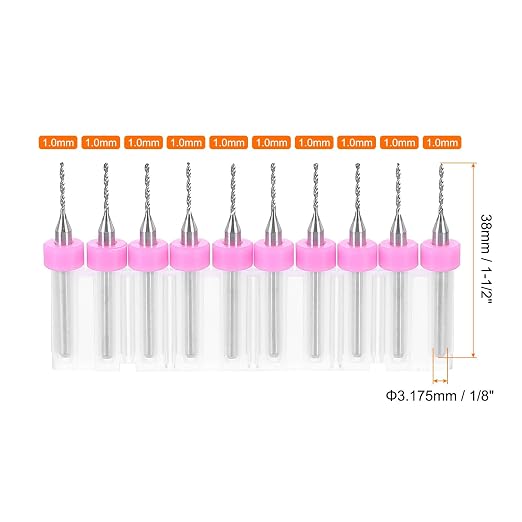 Drill Bit Set 10x 1mm