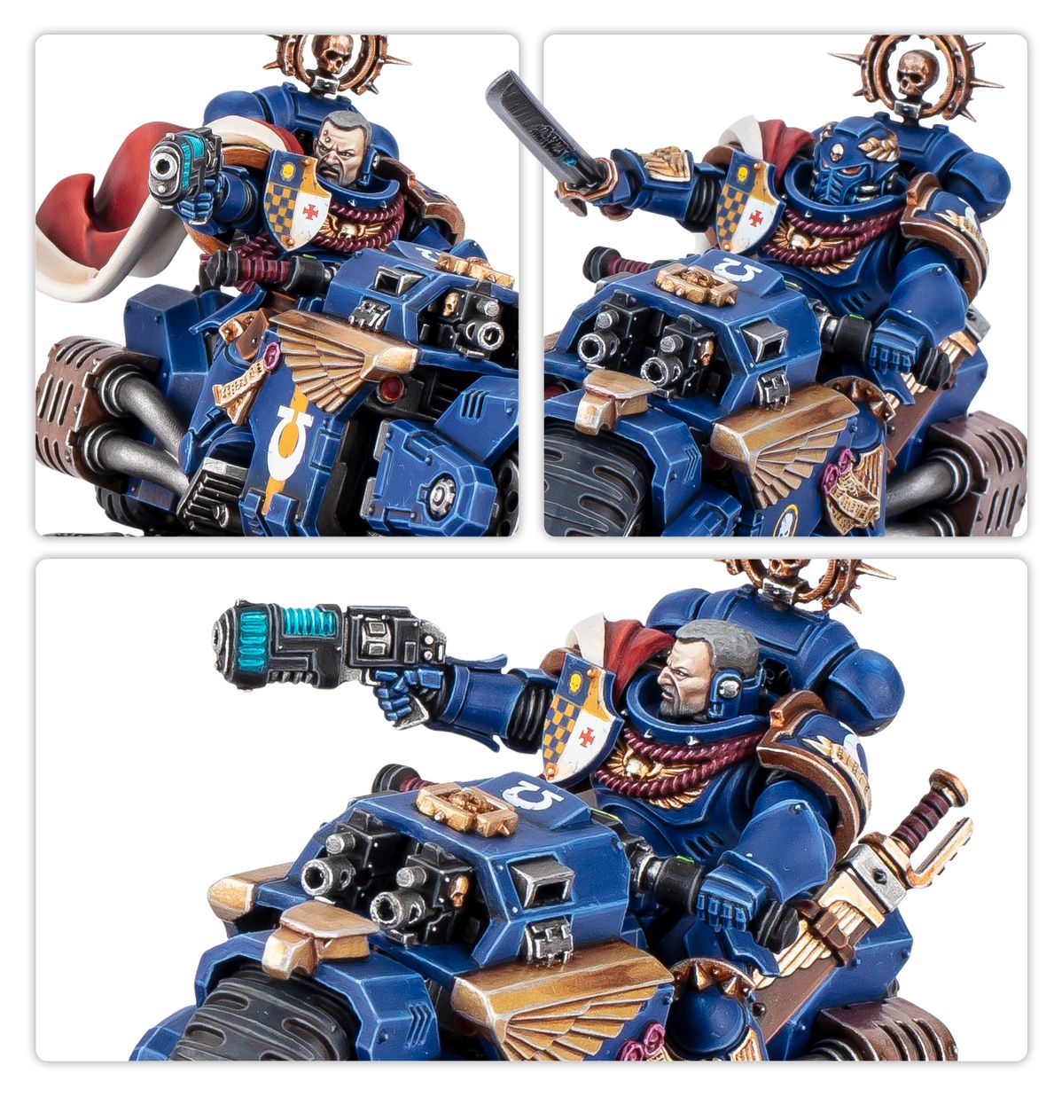 Captain on Bike