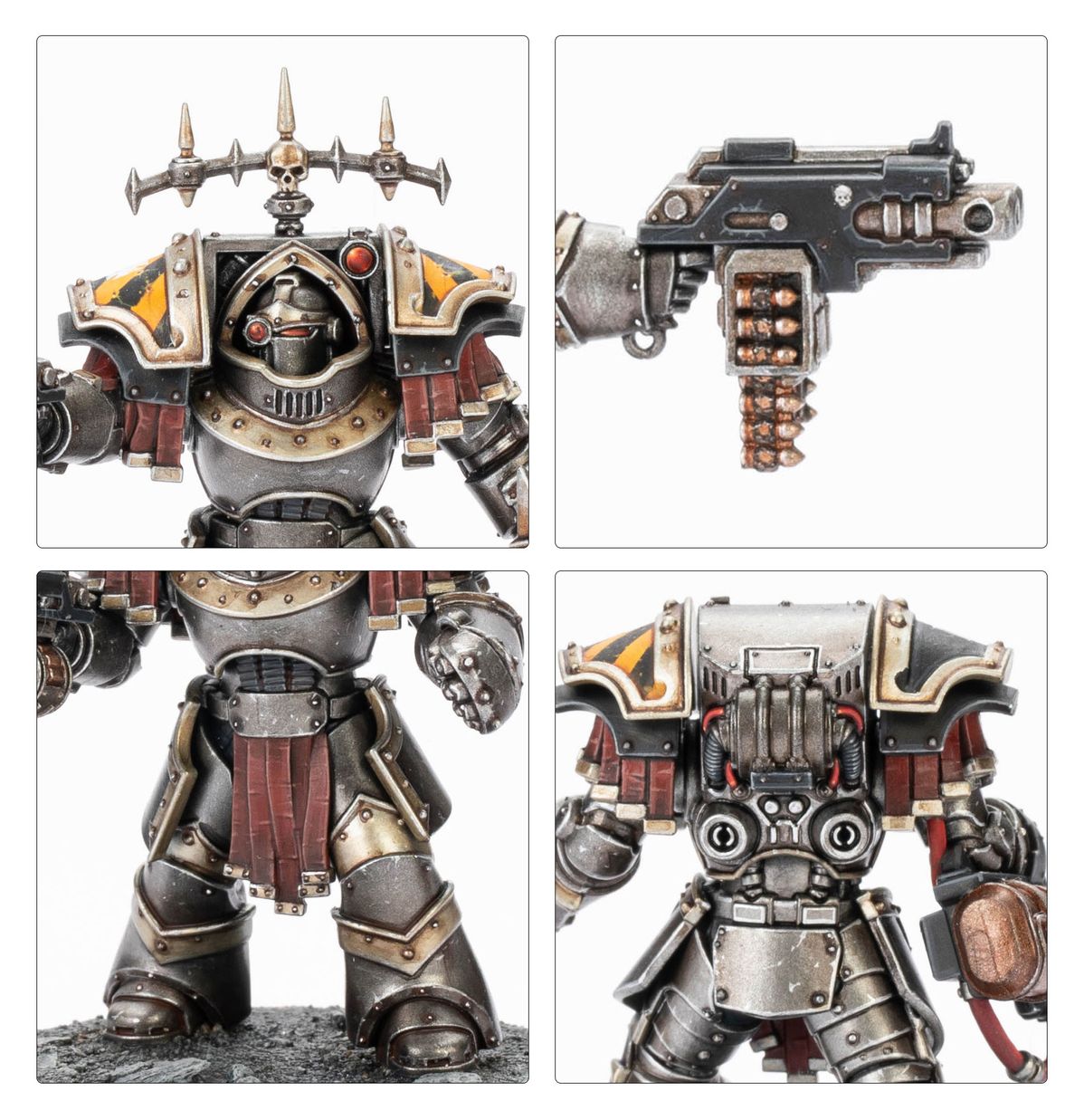 Cataphractii Terminators with Combi-bolters and Power Fists