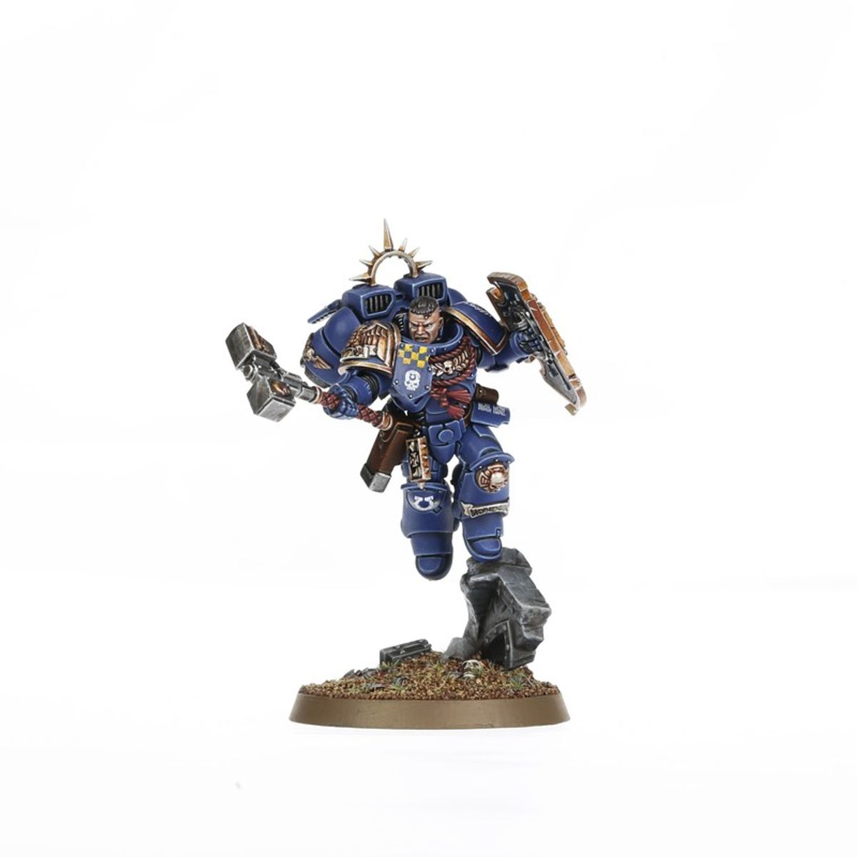 Captain with Jump Pack and Relic Shield