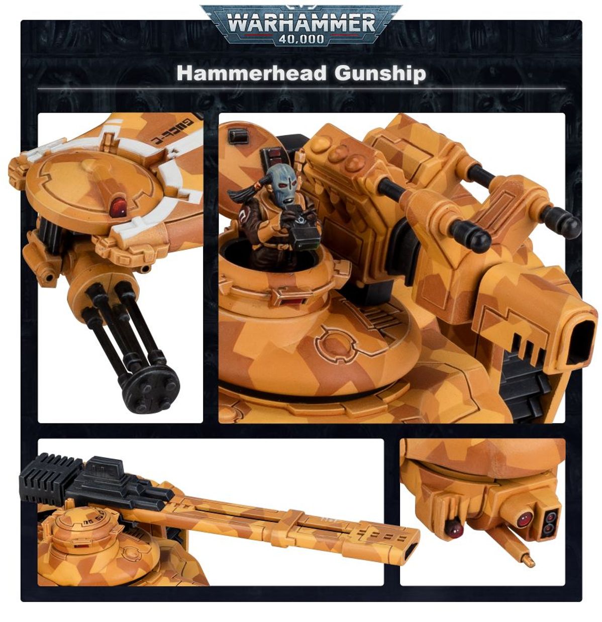 T’au Empire Hammerhead Gunship / Sky Ray Gunship
