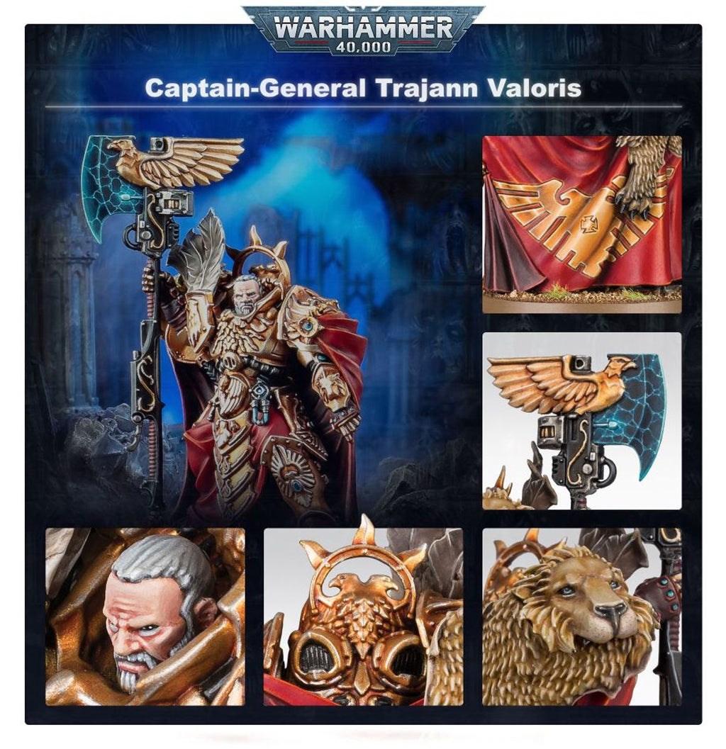 Adeptus Custodes: Captain-General Trajann Valoris