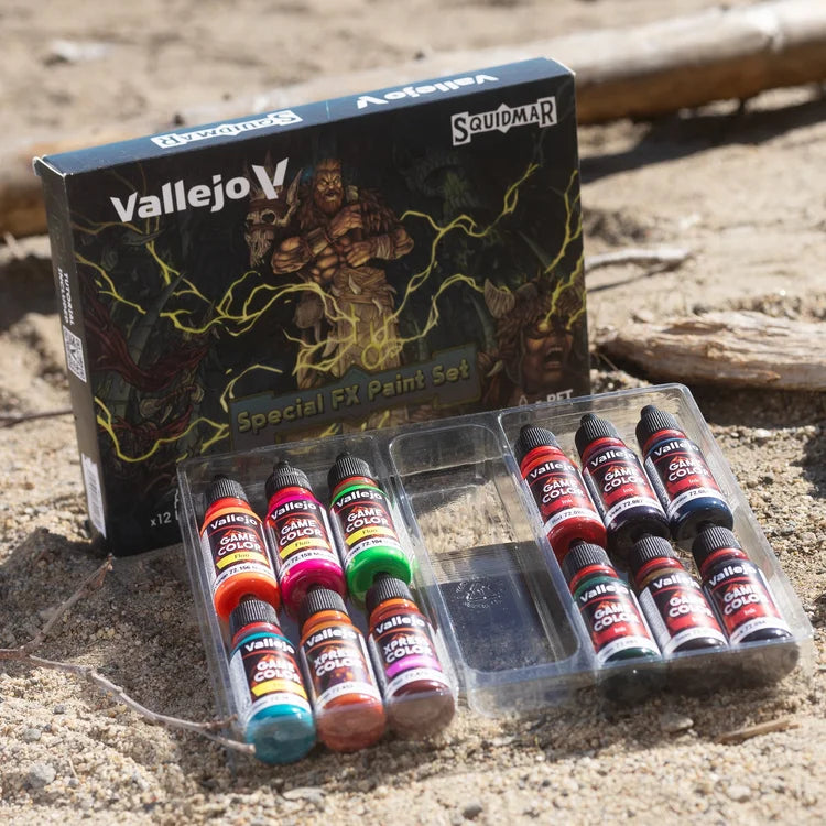 Vallejo Squidmar Miniatures Special FX Paint Set