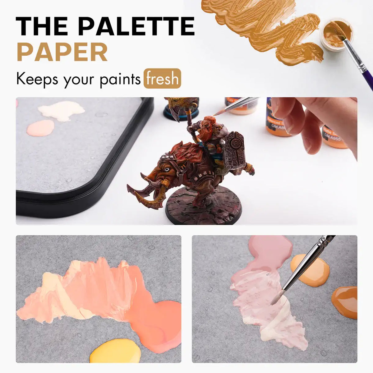 Hydration Paper Sheets for Wet Palette (50 pack)