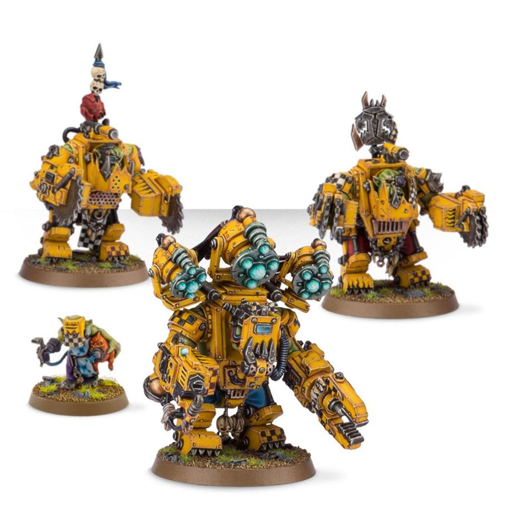 Meganobz/ Big Mek in Mega Armour
