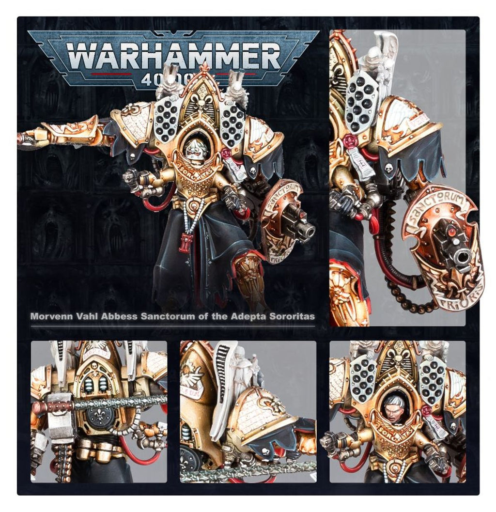 Morvenn Vahl, Abbess Sanctorum of the Adepta Sororitas