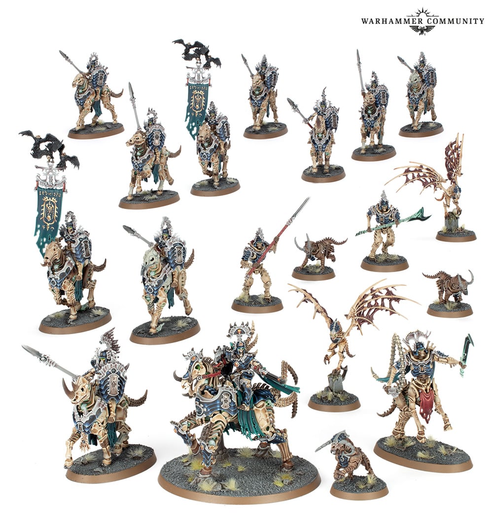Spearhead: Ossiarch Bonereapers – Kavalos Vanguard