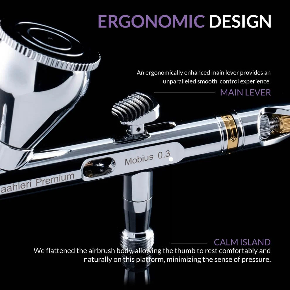 Premium Series Mobius 0.3mm Airbrush