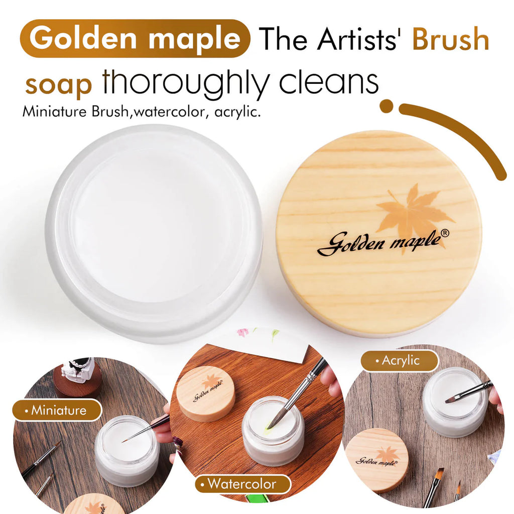 Master I Brush Cleaner & Preserver, Cleaning Soap, 30g