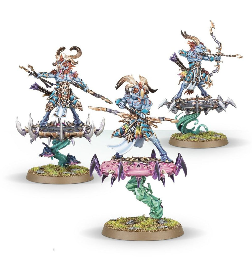 Spearhead: Disciples of Tzeentch – Tzaangor Warflock