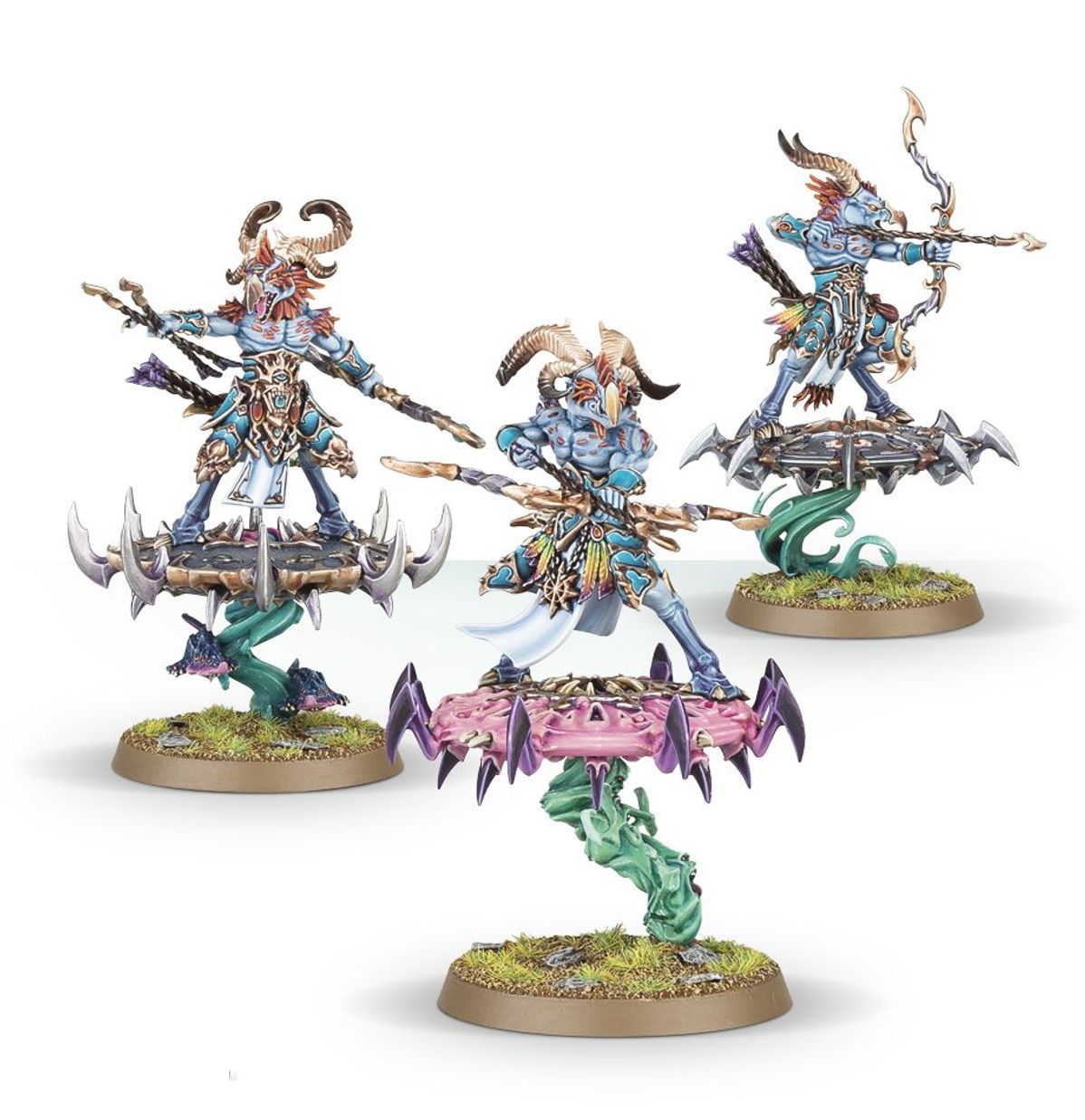 Spearhead: Disciples of Tzeentch – Tzaangor Warflock