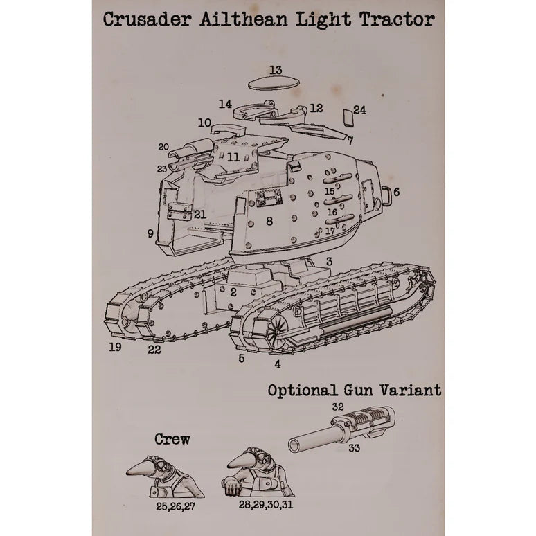 Quar Crusader Ailthean Tractor
