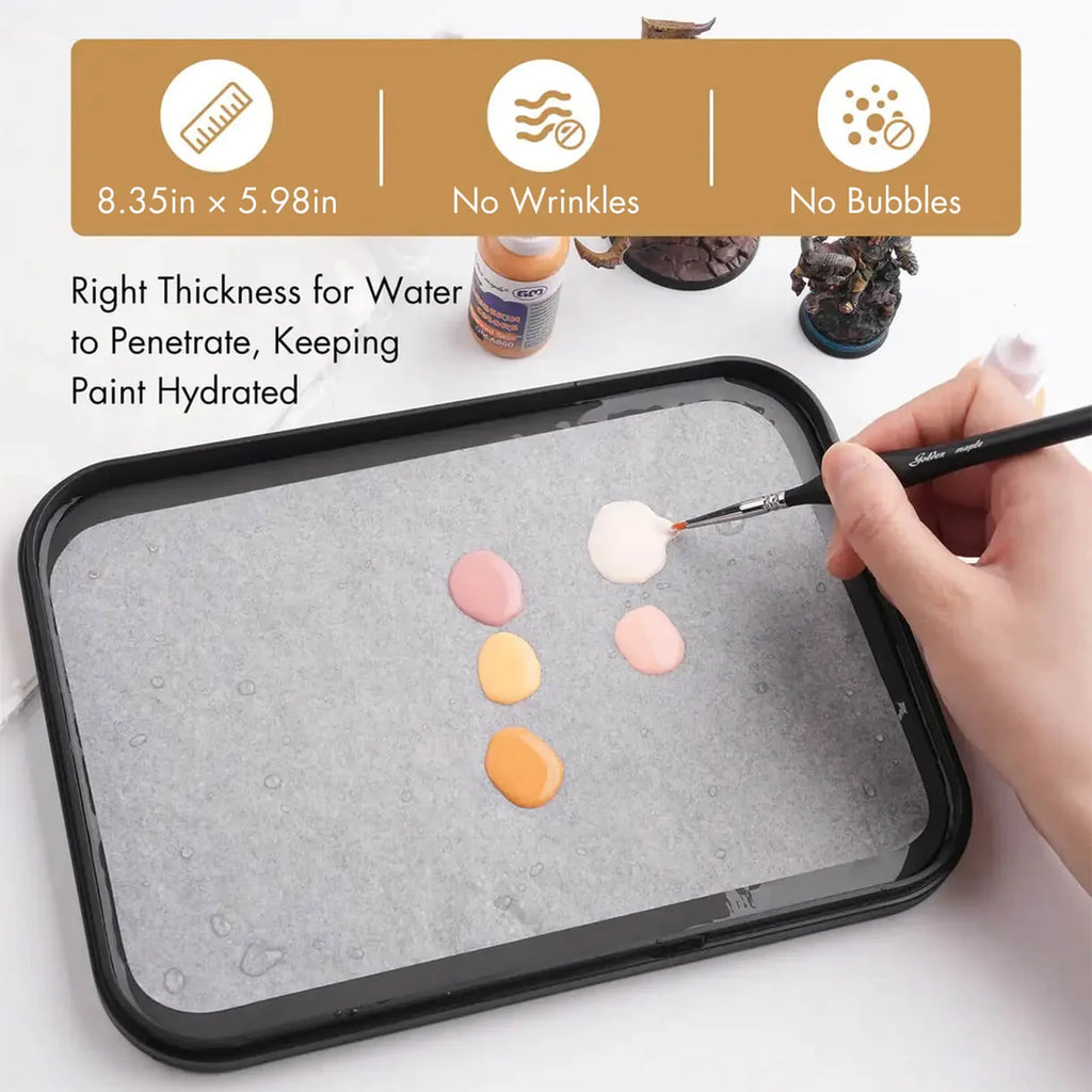 Hydration Paper Sheets for Wet Palette (50 pack)