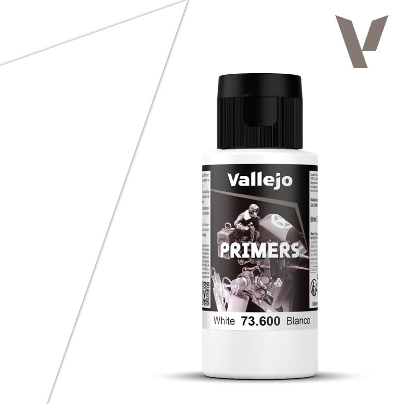 Vallejo Airbrush Primer- White (60ml)