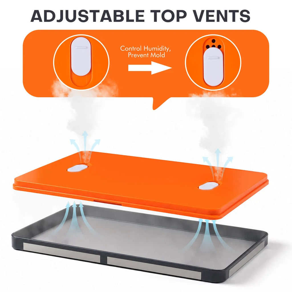 3-in-1 Extra-Large Wet Palette Kit Magnetic & Ventilated
