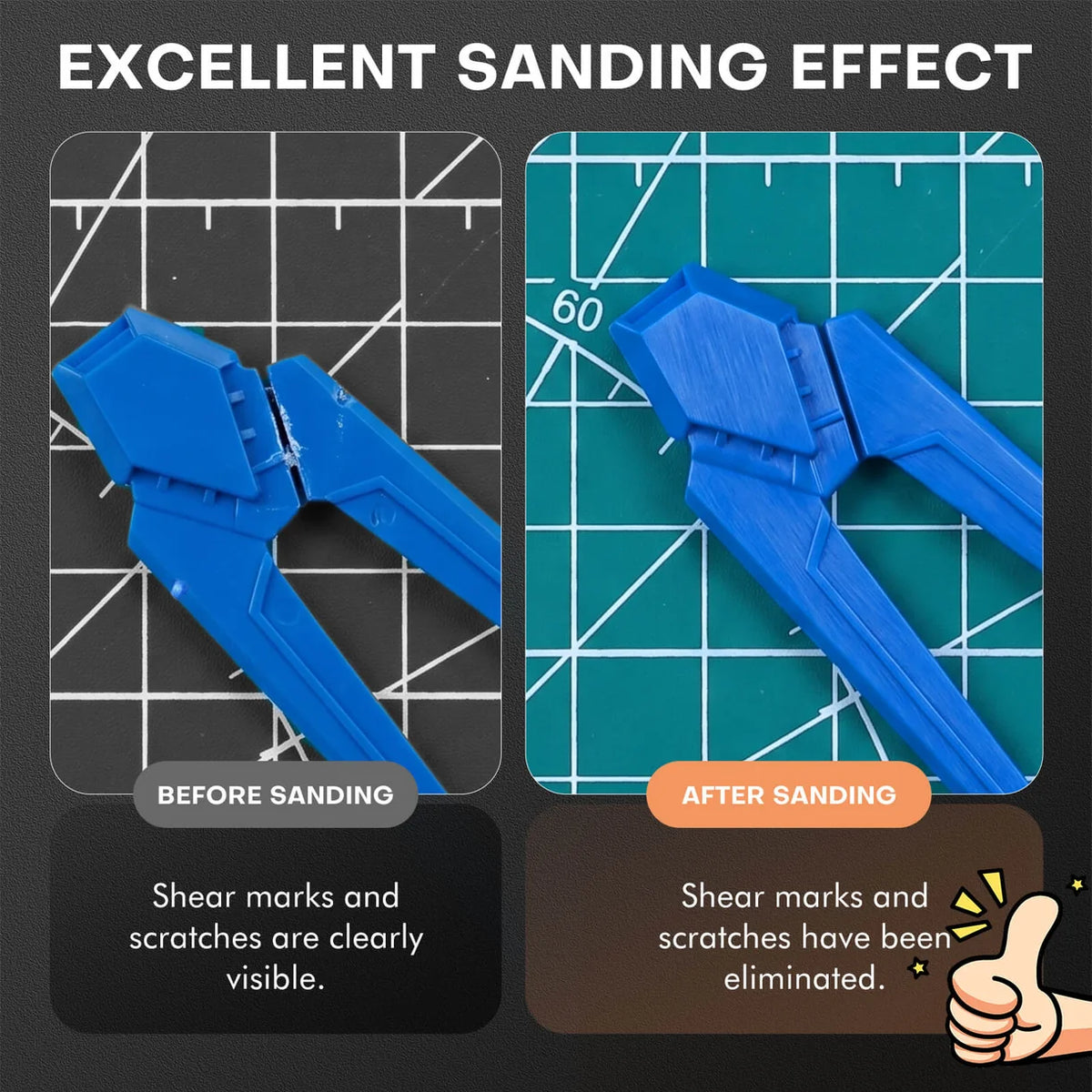 Self-Adhesive Sandpaper Set
