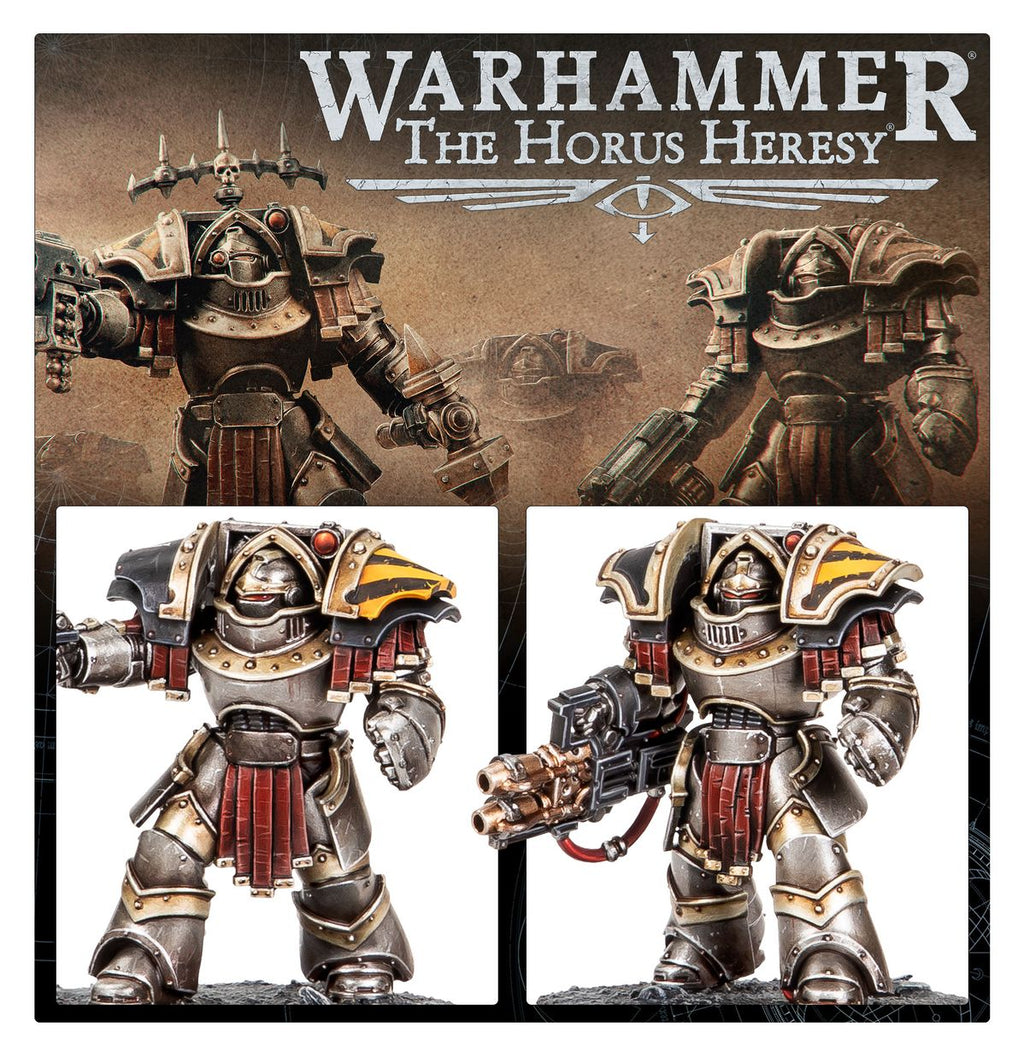 Cataphractii Terminators with Combi-bolters and Power Fists