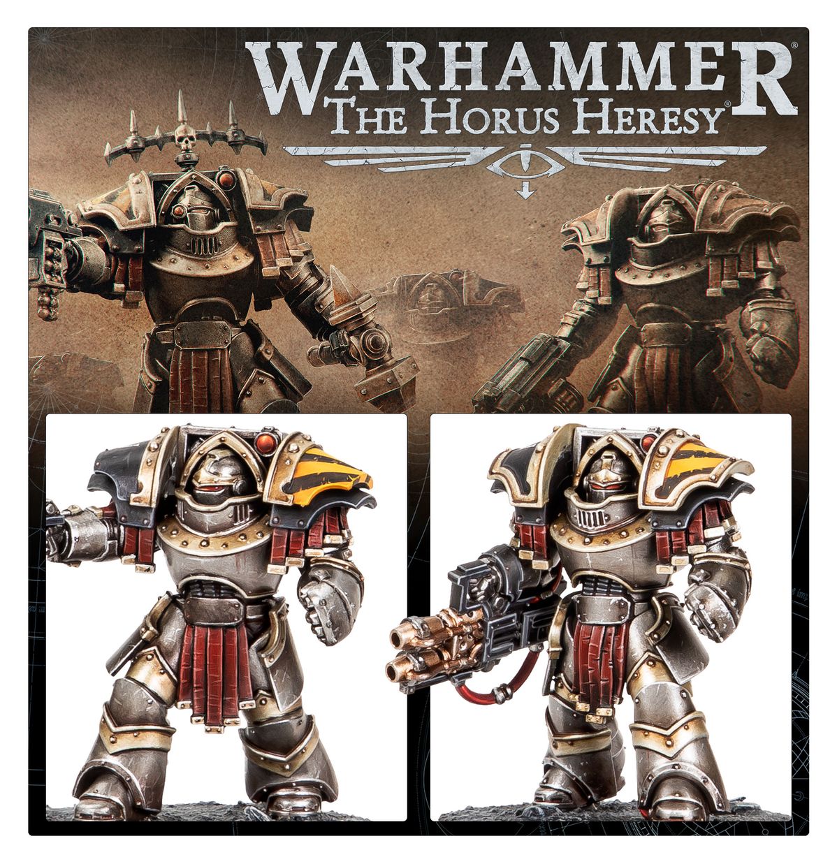 Cataphractii Terminators with Combi-bolters and Power Fists