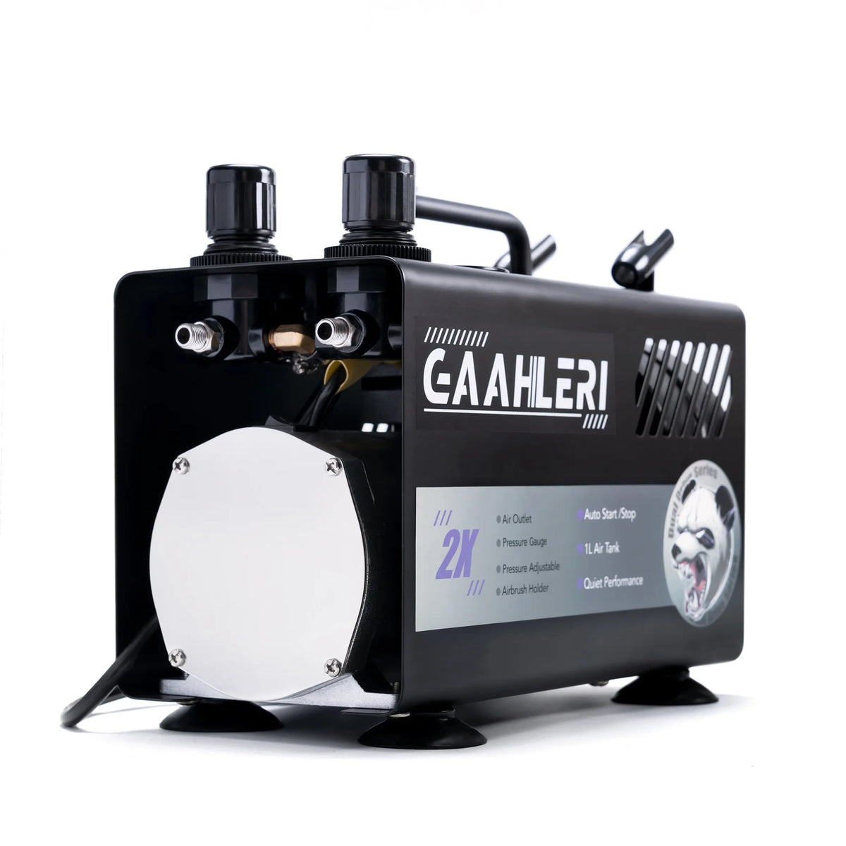 Airbrush Air Compressor GT-918 (Dual Drive Series)