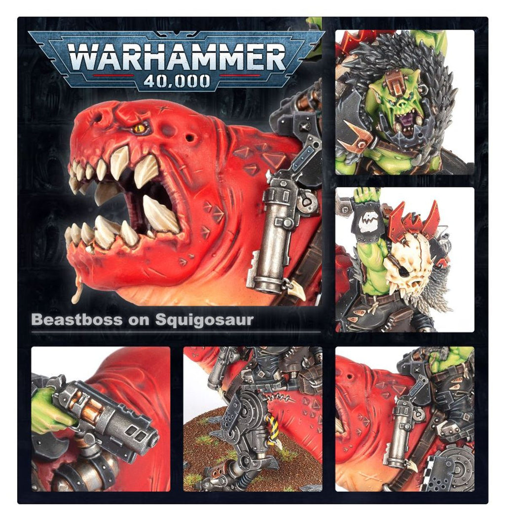 Mozrog Skragbad/Beastboss on Squigosaur