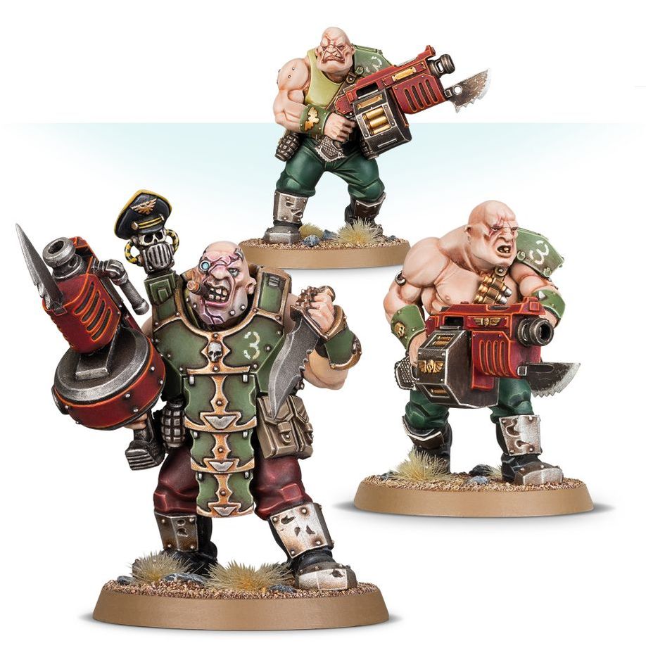 Ogryns / Bullgryns / Nork Deddog Multi-Build Kit
