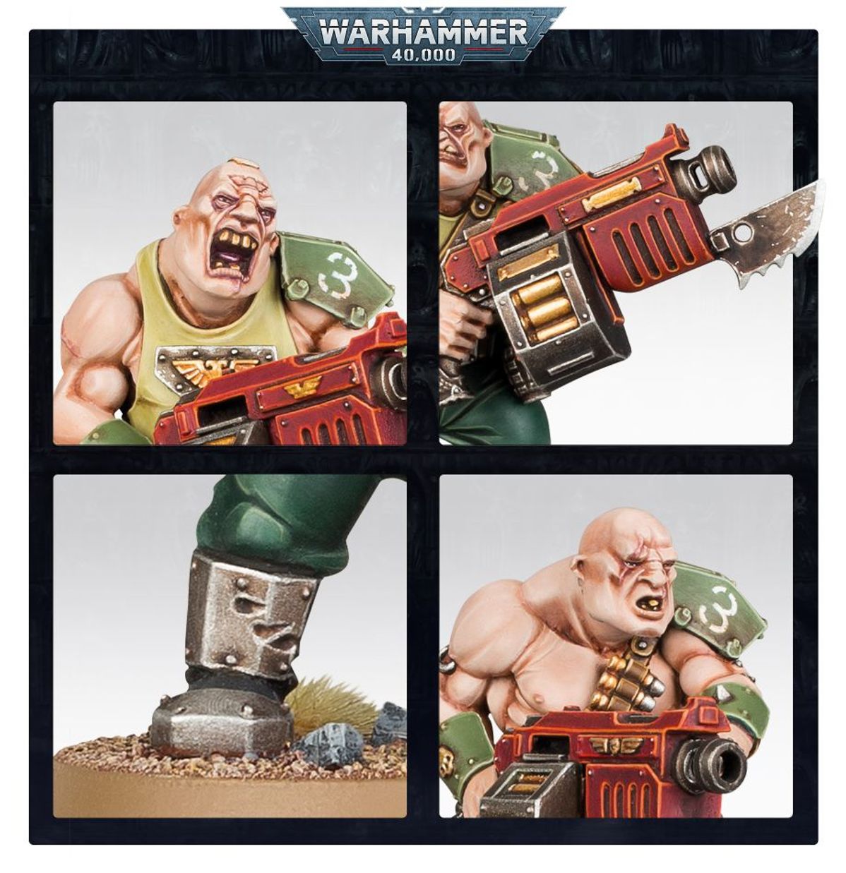 Ogryns / Bullgryns / Nork Deddog Multi-Build Kit