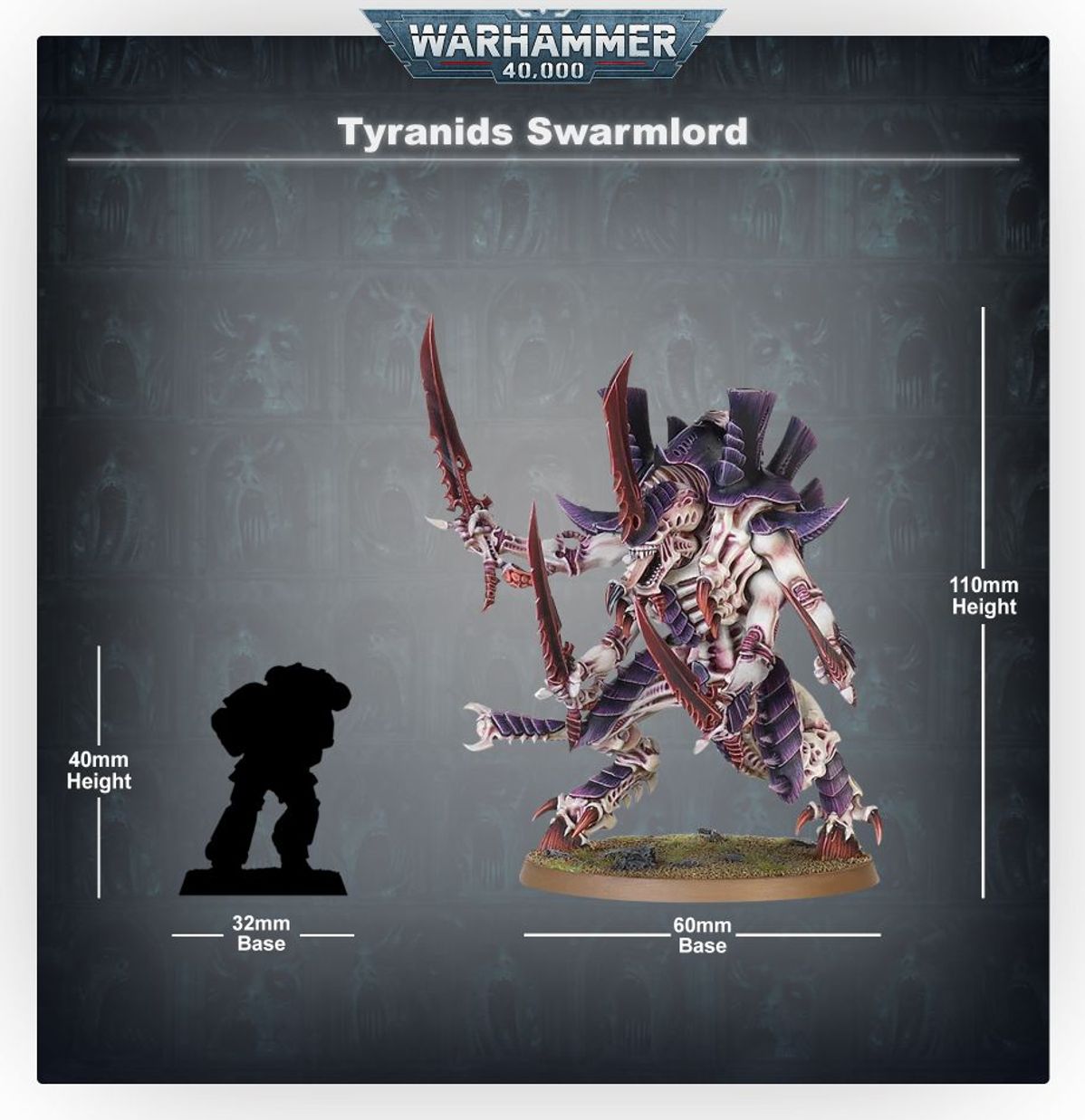 Tyranids: Hive Tyrant-Winged Hive Tyrant-Swarmlord