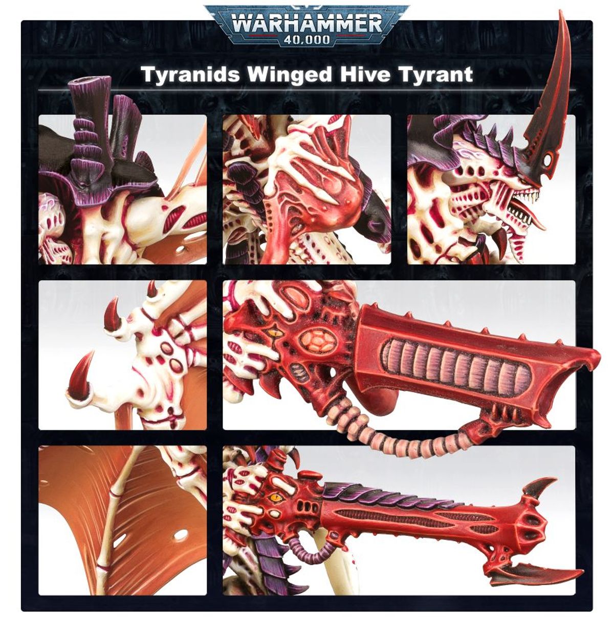 Tyranids: Hive Tyrant-Winged Hive Tyrant-Swarmlord