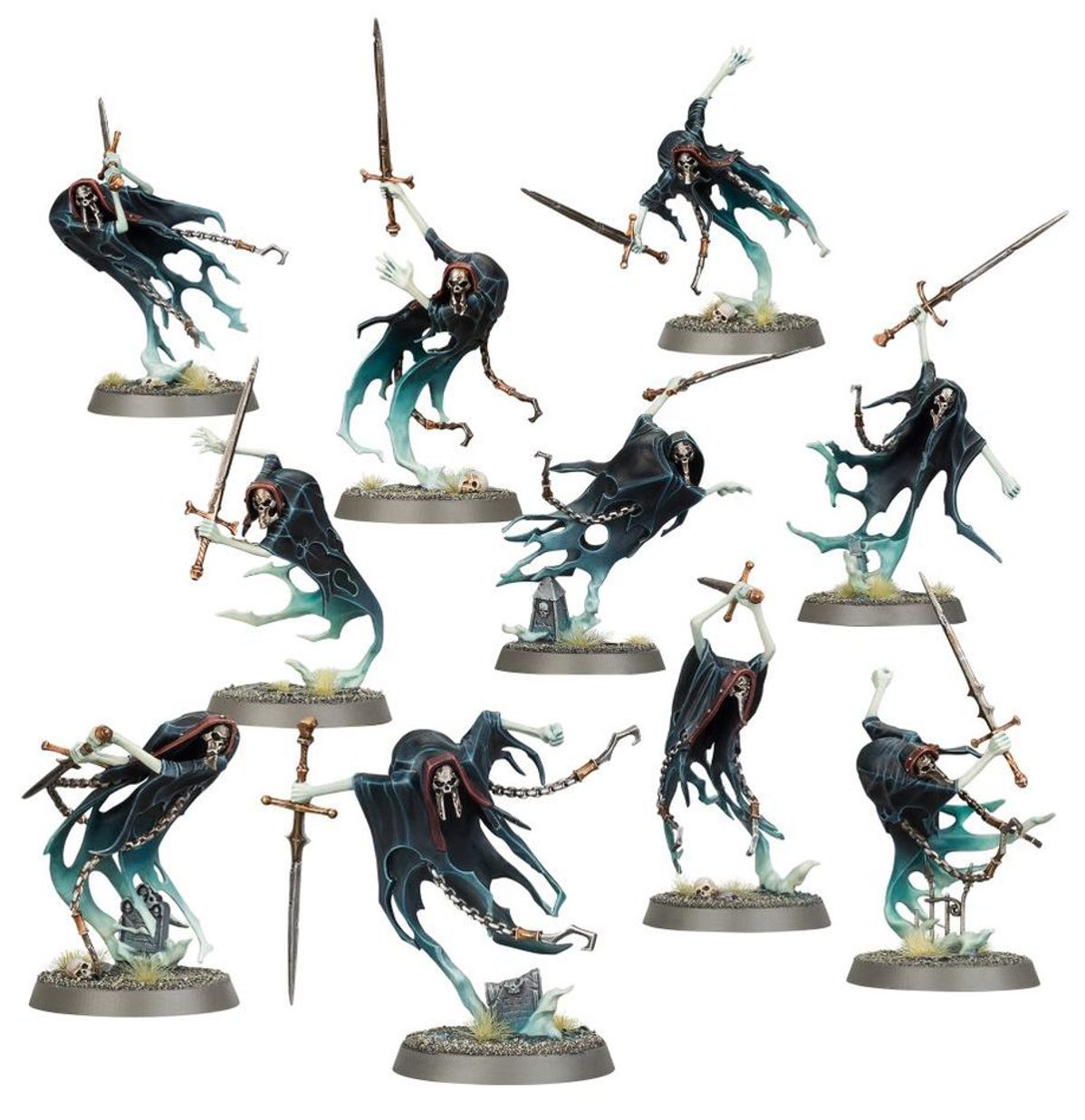 Nighthaunt Cursed shacklehorde Spearhead