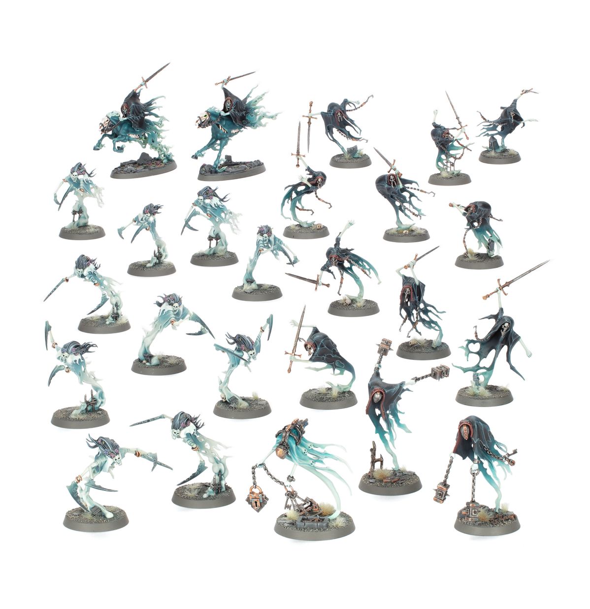 Nighthaunt Cursed shacklehorde Spearhead